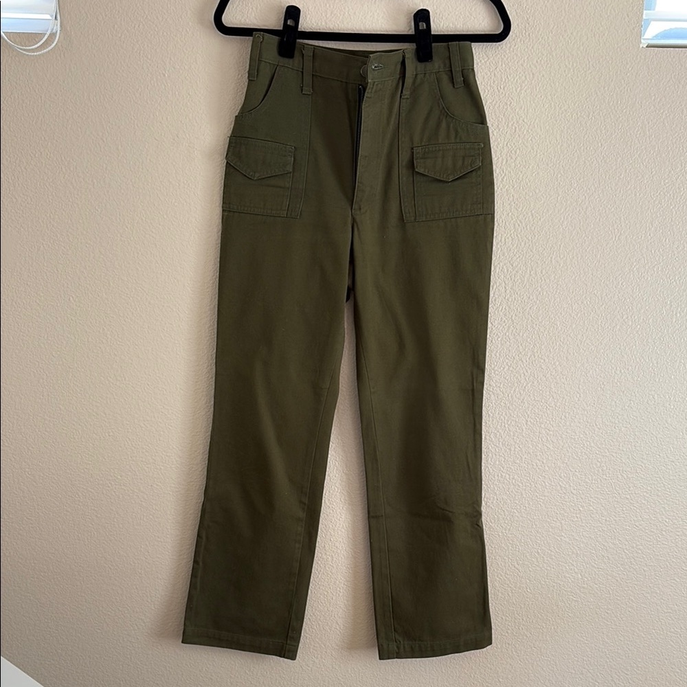 Lykke Wullf Scout Pants Olive Green